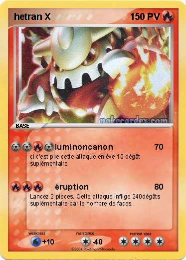 Pokemon hetran X