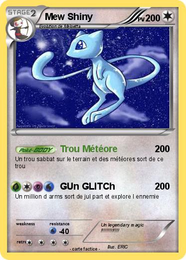Pokemon Mew Shiny