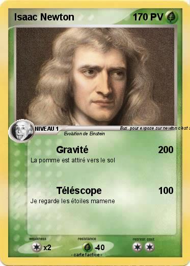 Pokemon Isaac Newton