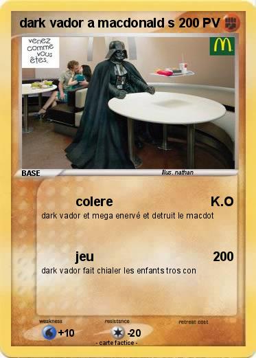Pokemon dark vador a macdonald s