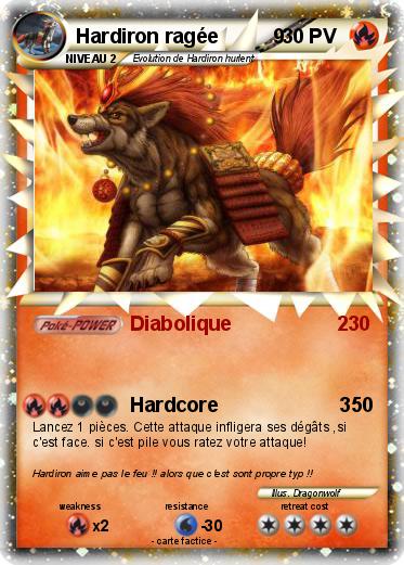 Pokemon Hardiron ragée          9
