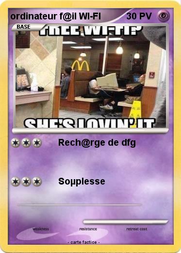 Pokemon ordinateur f@il WI-FI