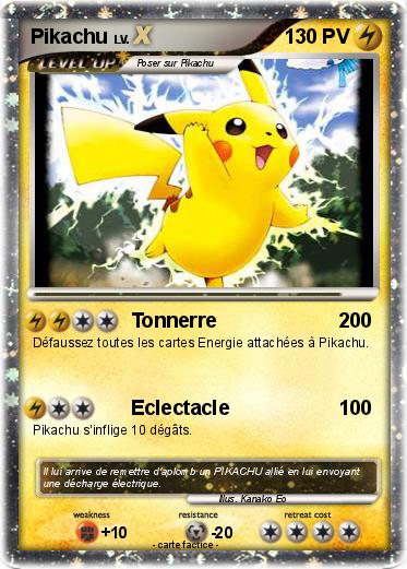 Pokemon Pikachu