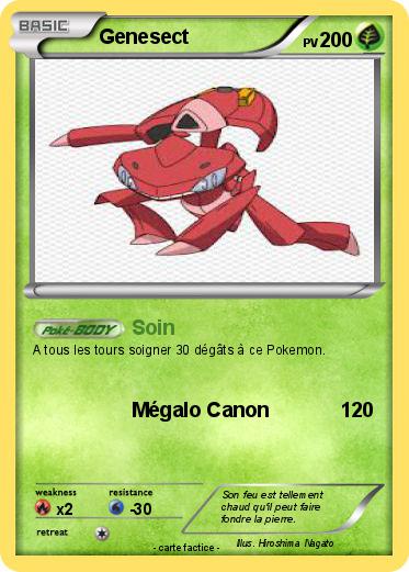 Pokemon Genesect