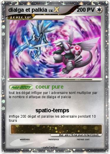 Pokemon dialga et palkia