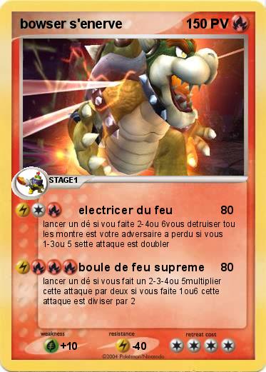 Pokemon bowser s'enerve