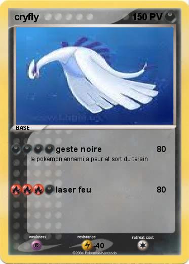 Pokemon cryfly