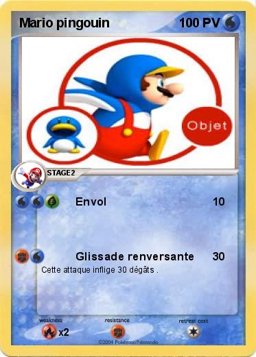 Pokemon Mario pingouin