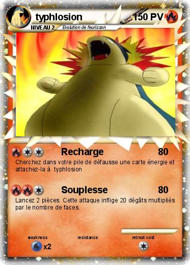 Pokemon typhlosion