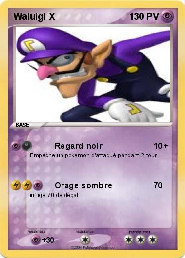 Pokemon Waluigi X