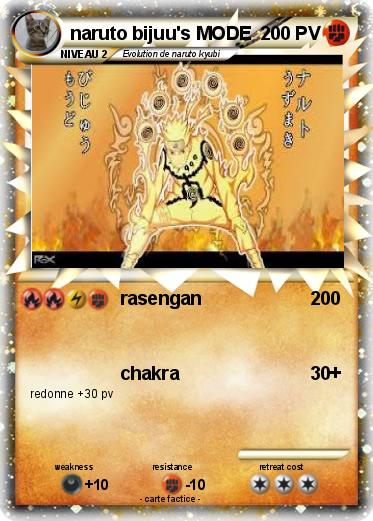 Pokemon naruto bijuu's MODE