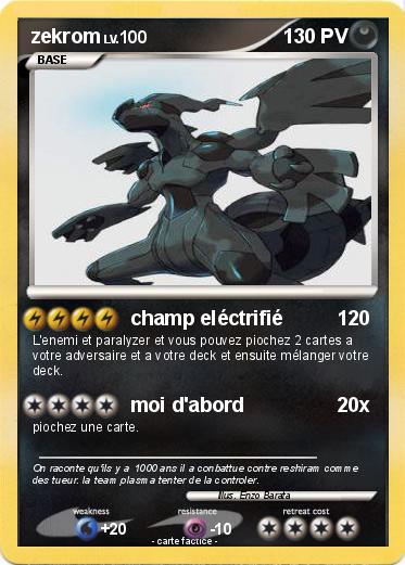Pokemon zekrom