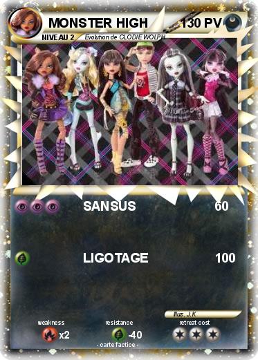 Pokemon MONSTER HIGH