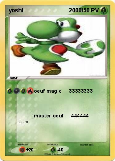 Pokemon yoshi                             2000  