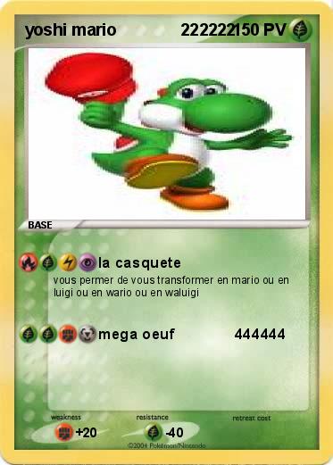 Pokemon yoshi mario              222222 