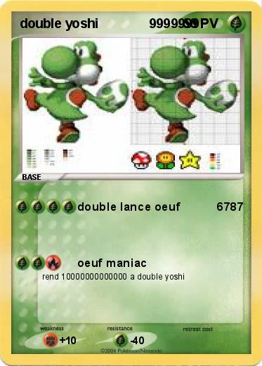 Pokemon double yoshi              9999999  