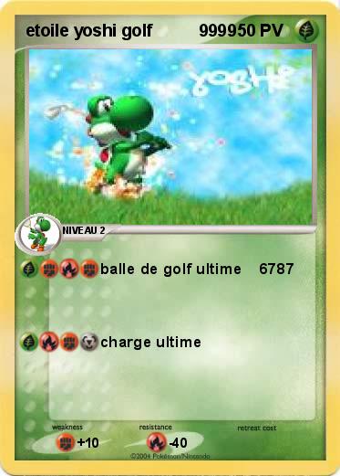 Pokemon etoile yoshi golf          9999  