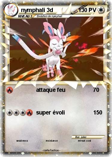 Pokemon nymphali 3d
