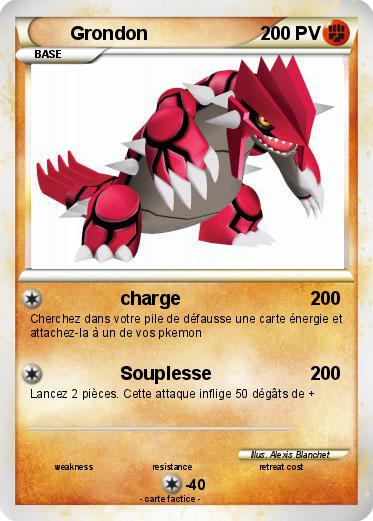 Pokemon Grondon