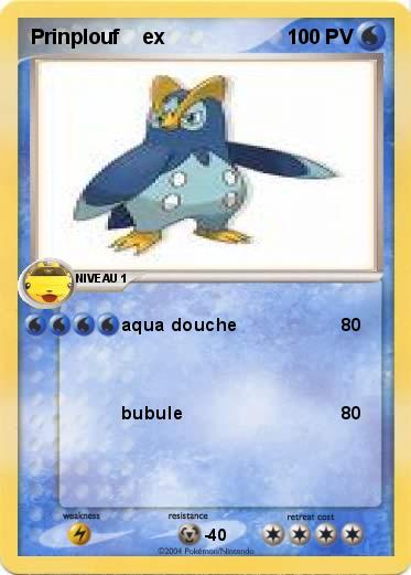 Pokemon Prinplouf    ex