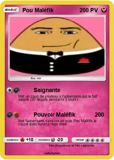 Pokemon Pou Maléfik