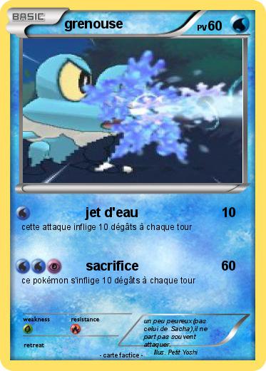 Pokemon grenouse