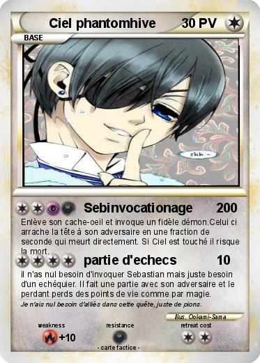 Pokemon Ciel phantomhive