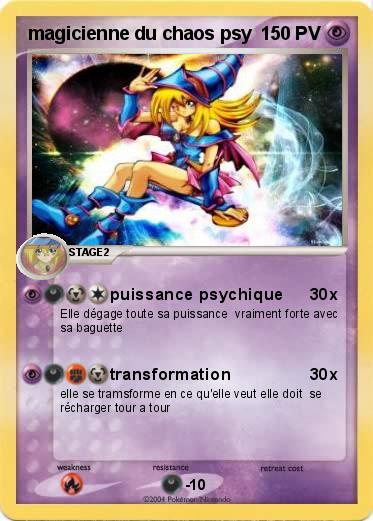 Pokemon magicienne du chaos psy