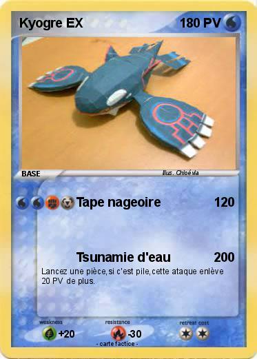 Pokemon Kyogre EX