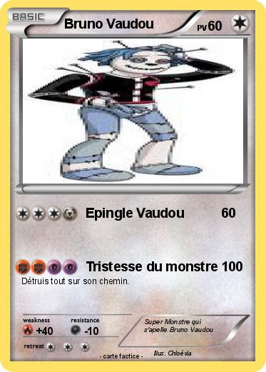 Pokemon Bruno Vaudou