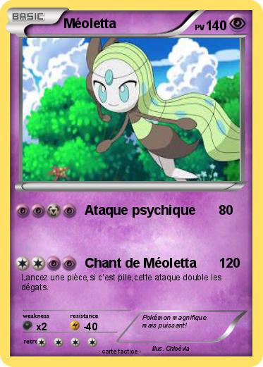Pokemon Méoletta