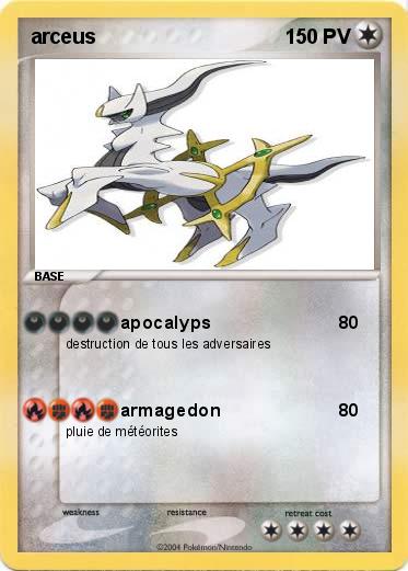 Pokemon arceus