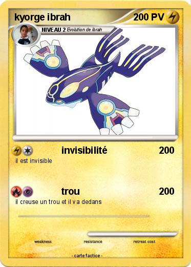 Pokemon kyorge ibrah