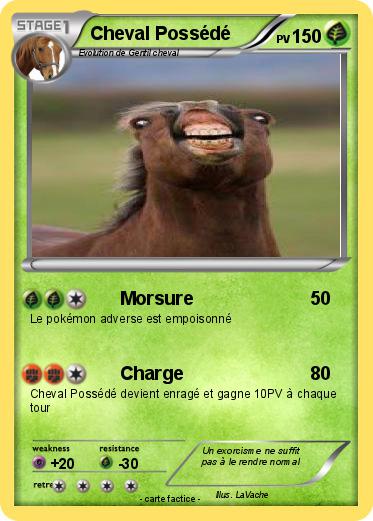 Pokemon Cheval Possédé