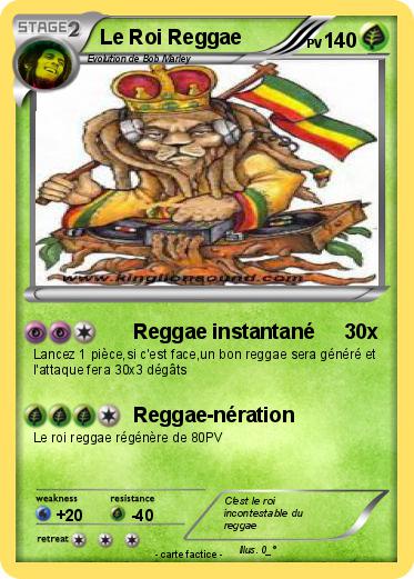 Pokemon Le Roi Reggae