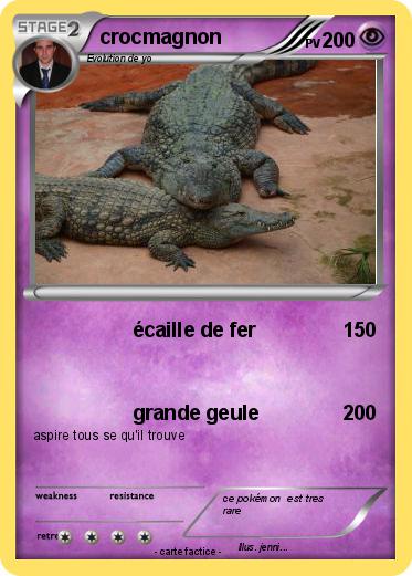 Pokemon crocmagnon