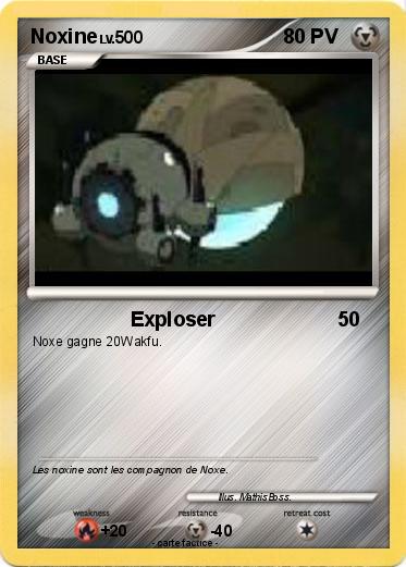 Pokemon Noxine