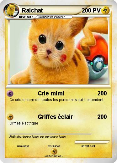 Pokemon Raichat