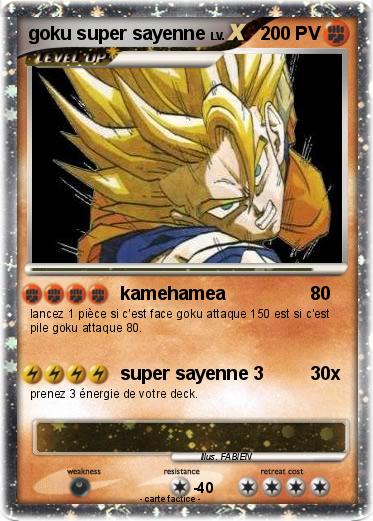 Pokemon goku super sayenne
