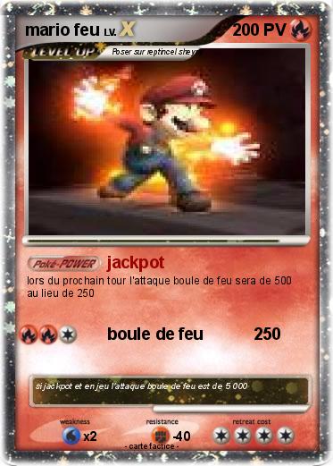 Pokemon mario feu
