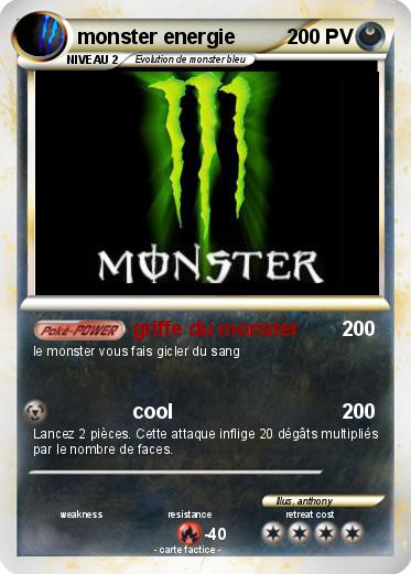 Pokemon monster energie