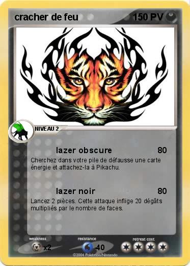 Pokemon cracher de feu