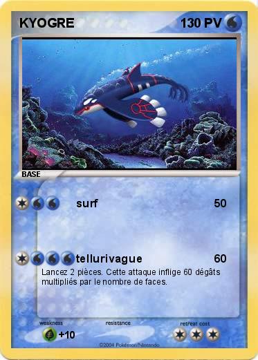 Pokemon KYOGRE