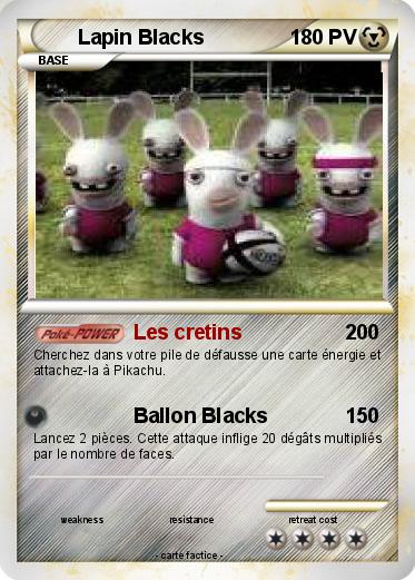 Pokemon Lapin Blacks