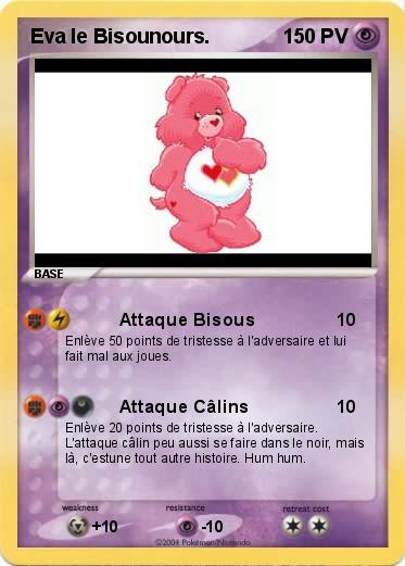 Pokemon Eva le Bisounours.