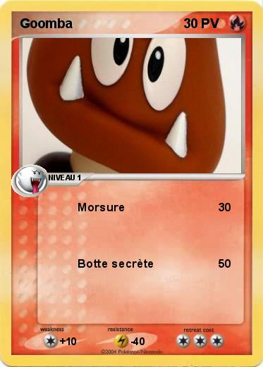 Pokemon Goomba