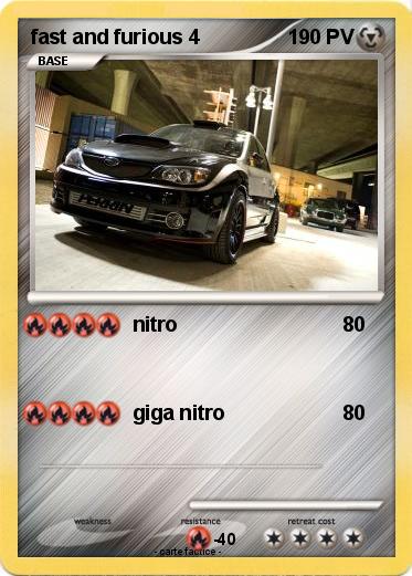 Pokemon fast and furious 4