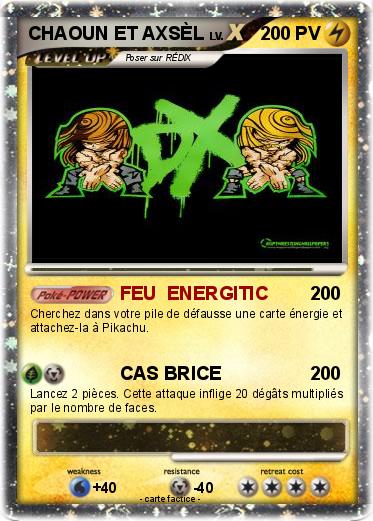Pokemon CHAOUN ET AXSÈL