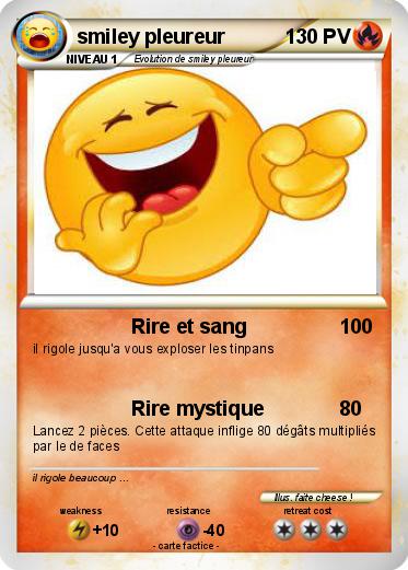 Pokemon smiley pleureur