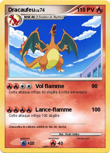 Pokemon Dracaufeu